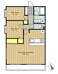 シュペルノーヴァ相模原壱番館 2階/201