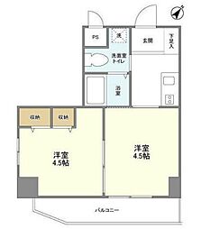 ＫＤＸレジデンス小豆沢 6階2Kの間取り