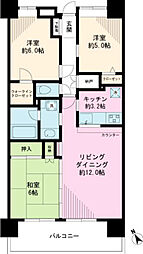 日神パレステージ上福岡 3LDKの間取図画像