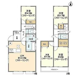 Ｋｏｌｅｔ葛飾水元02 4LDKの間取り
