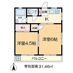 アサイハイツ 2階