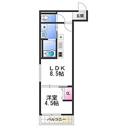 フジパレス長居公園 1階