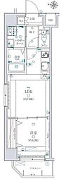 LIVCITY向島弐番館 1LDKの間取図画像