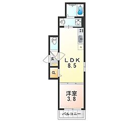 Osaka Metro四つ橋線 岸里駅 徒歩4分