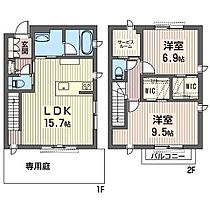 Ｍｔ． 00101 ｜ 栃木県小山市駅東通り２丁目7-7（賃貸アパート2SLDK・1階・85.37㎡） その2