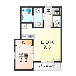 ジーメゾン岸和田ノース 3階