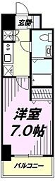 KDXレジデンス立川 1Kの間取図画像