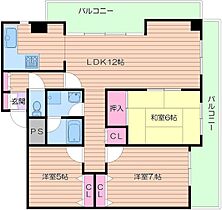 グレーシィ天神橋  ｜ 大阪府大阪市北区天神橋７丁目（賃貸マンション3LDK・14階・83.77㎡） その2