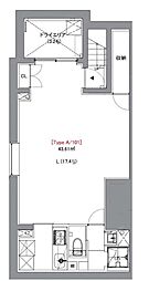 ASTILE四谷 1Kの間取図画像
