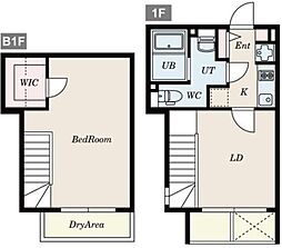 PASEO笹塚2 1LDKの間取図画像