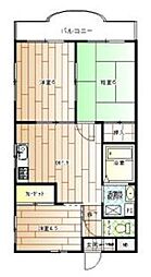 ブリーズ・K 3DKの間取図画像