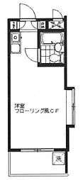アートイン杉並 ワンルームの間取図画像