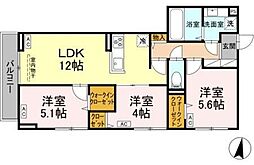 グラナーデ中葛西 3LDKの間取図画像