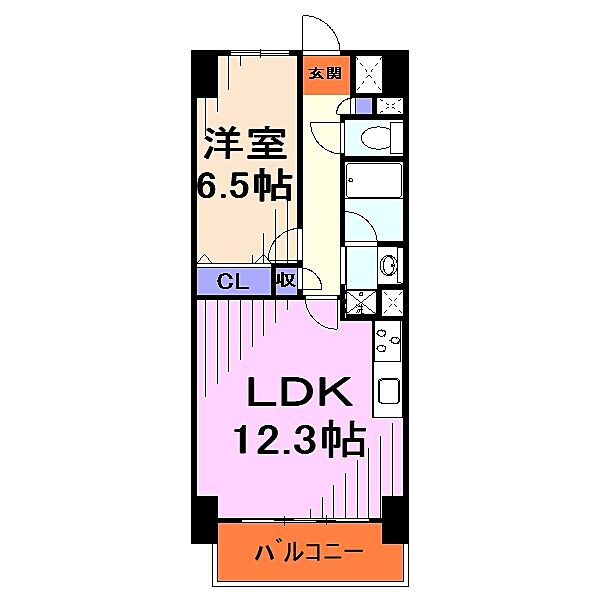 ウィズアイビス ｜埼玉県川口市西川口３丁目(賃貸マンション1LDK・10階・44.56㎡)の写真 その2