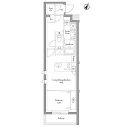 MATSU5588 1LDKの間取図画像