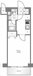リアレスト池袋 1Kの間取図画像