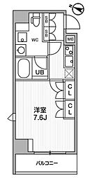 ARKMARK巣鴨 1Kの間取図画像