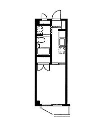 間取図画像 1K