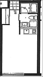 さくら木ヴィレッジ 3階ワンルームの間取り