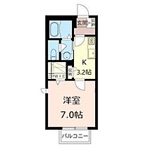 ボヌール　ウィズ 00107 ｜ 千葉県市原市更級１丁目7-10（賃貸アパート1K・1階・26.19㎡） その2