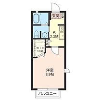 メゾンむさしの 00201 ｜ 東京都清瀬市元町２丁目4-19（賃貸アパート1K・2階・29.96㎡） その2