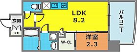 セレニテ三宮プリエ 305 ｜ 兵庫県神戸市中央区日暮通４丁目381（賃貸マンション1LDK・3階・29.63㎡） その2