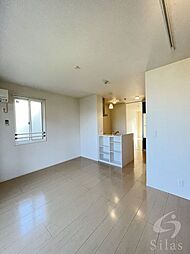 近鉄南大阪線 針中野駅 徒歩5分の賃貸アパート 1階1LDKのリビング/ダイニング