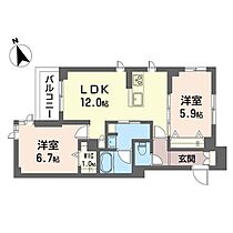 リラフォート　II 00302 ｜ 埼玉県川口市南鳩ヶ谷７丁目8-9（賃貸マンション2LDK・3階・58.16㎡） その2