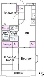 間取図画像 3LDK