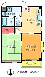 間取図画像 2DK