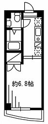 F.S.C新宿マンション 1Kの間取図画像