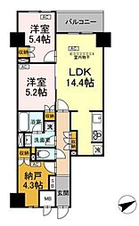 間取図画像 2SLDK