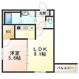 フジパレス清水丘V番館 2階