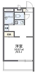 レオパレス豊南 1Kの間取図画像