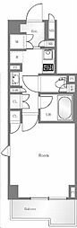 ルーブル中板橋 1Kの間取図画像