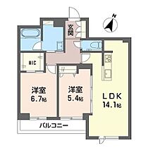 メープルガーデン 00302 ｜ 埼玉県桶川市下日出谷西２丁目5-20（賃貸マンション2LDK・3階・63.55㎡） その2