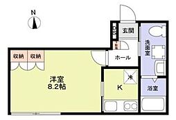 ルミエール メゾン 南阿佐ヶ谷 1Kの間取図画像