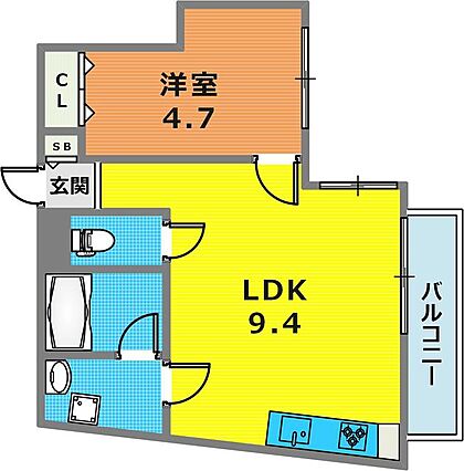 花隈岩崎マンション_間取り_0