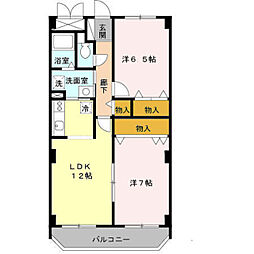 エルロード住吉7号館 2階/-