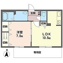 グリシーナ 00102 ｜ 埼玉県春日部市谷原１丁目15-9（賃貸アパート1LDK・1階・43.01㎡） その2