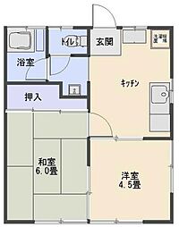 鹿沼公園ハイツ 1階