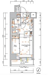 ＳＹＦＯＲＭＥ ＭＡＣＨＩＤＡ 2階1LDKの間取り