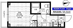 ステージグランデ宮崎台 1Kの間取図画像