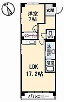 石関マンション A0401 ｜ 岡山県岡山市北区石関町4-11（賃貸マンション1LDK・4階・54.00㎡） その2