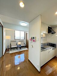 ジェルメ河善 801 8階1LDKのリビング/ダイニング