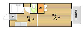 兵庫県神戸市須磨区板宿町２丁目（賃貸アパート1DK・2階・26.50㎡） その2