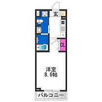 Ｍ’sマンション長栄寺  ｜ 大阪府東大阪市長栄寺（賃貸マンション1K・4階・26.87㎡） その2