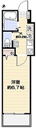 ステラ成増 1Kの間取図画像