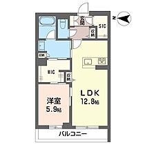 シリウス 00302 ｜ 埼玉県所沢市大字上安松1093-2、1104-2（賃貸マンション1LDK・3階・52.03㎡） その2