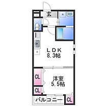 フジパレス吹屋町ＥＡＳＴ  ｜ 和歌山県和歌山市吹屋町５丁目（賃貸アパート1LDK・2階・35.00㎡） その2